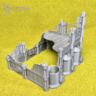 Описание картинки Wargame руины Hivestorm - Плазмоварня (Plasma Brewery) от Террейн и миниатюры по цене 100руб | Свободный Рынок Миниатюр - СРМ