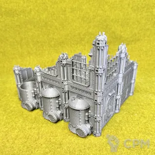 Описание картинки Wargame руины Hivestorm - Плазмоварня (Plasma Brewery) от Террейн и миниатюры по цене 100руб | Свободный Рынок Миниатюр - СРМ