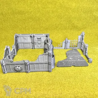 Описание картинки Wargame руины Hivestorm - Плазмоварня (Plasma Brewery) от Террейн и миниатюры по цене 100руб | Свободный Рынок Миниатюр - СРМ