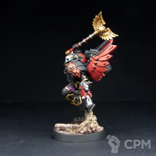 Описание картинки Blood Angels Chaplain With Jump Pack (литой) от Brushfire painting по цене 1 250руб | Свободный Рынок Миниатюр - СРМ