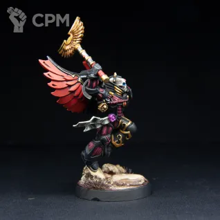 Описание картинки Blood Angels Chaplain With Jump Pack (литой) от Brushfire painting по цене 1 250руб | Свободный Рынок Миниатюр - СРМ
