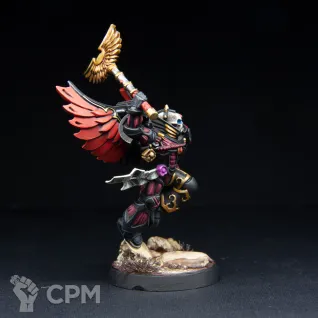 Описание картинки Blood Angels Chaplain With Jump Pack (литой) от Brushfire painting по цене 1 250руб | Свободный Рынок Миниатюр - СРМ