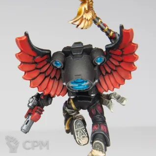 Описание картинки Blood Angels Chaplain With Jump Pack (литой) от Brushfire painting по цене 1 250руб | Свободный Рынок Миниатюр - СРМ