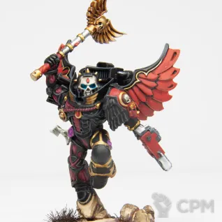 Описание картинки Blood Angels Chaplain With Jump Pack (литой) от Brushfire painting по цене 1 250руб | Свободный Рынок Миниатюр - СРМ