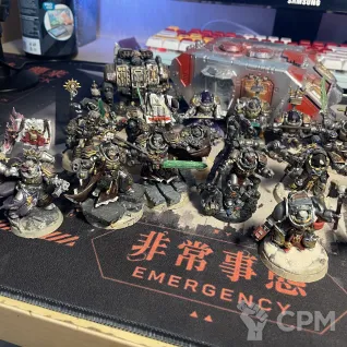 Описание картинки Большая армия Серых Рыцарей Grey Knights от Warp_shop по цене 100руб | Свободный Рынок Миниатюр - СРМ