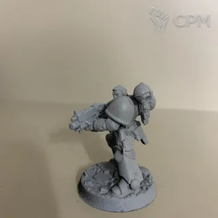 Описание картинки Brother Vignius (брат вигниус) серия Warhammer Heroes от  по цене 250руб | Свободный Рынок Миниатюр - СРМ
