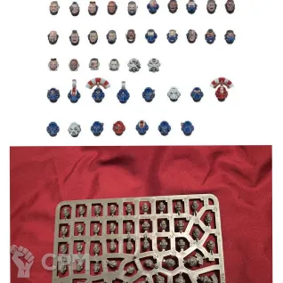Описание картинки Space Marines heads and helmets upgrade pack от Svarden по цене 100руб | Свободный Рынок Миниатюр - СРМ