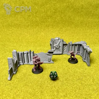 Описание картинки Террейн Warhammer "Промышленные Руины GW" (Industrial Ruins) от Террейн и миниатюры по цене 100руб | Свободный Рынок Миниатюр - СРМ