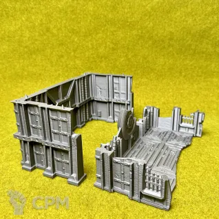 Описание картинки Террейн Warhammer "Промышленные Руины GW" (Industrial Ruins) от Террейн и миниатюры по цене 100руб | Свободный Рынок Миниатюр - СРМ