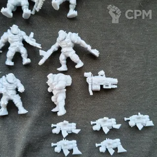 Описание картинки Orks boyz x20 от СыЧСмерти  по цене 100руб | Свободный Рынок Миниатюр - СРМ