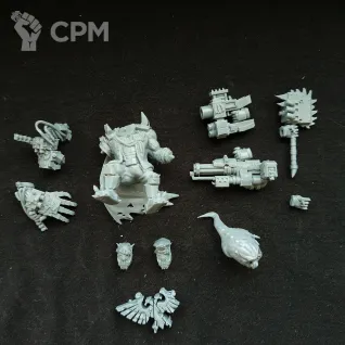 Описание картинки Warboss от СыЧСмерти  по цене 100руб | Свободный Рынок Миниатюр - СРМ