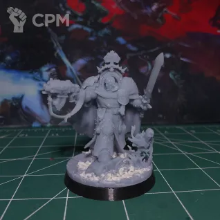 Описание картинки Belial Grandmaster of the Deathwing от Lazurith по цене 100руб | Свободный Рынок Миниатюр - СРМ