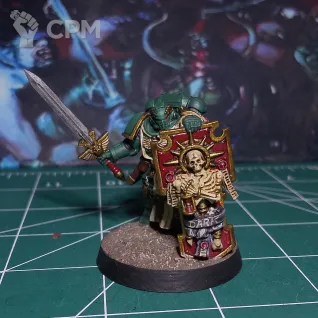 Описание картинки Dark Angels Master от Lazurith по цене 100руб | Свободный Рынок Миниатюр - СРМ