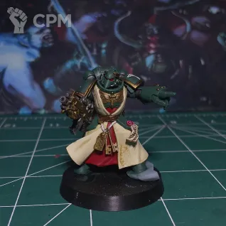 Описание картинки Dark Angels Lieutenant от Lazurith по цене 100руб | Свободный Рынок Миниатюр - СРМ