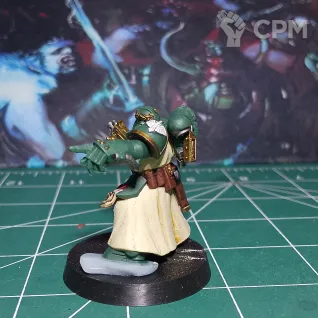 Описание картинки Dark Angels Lieutenant от Lazurith по цене 100руб | Свободный Рынок Миниатюр - СРМ