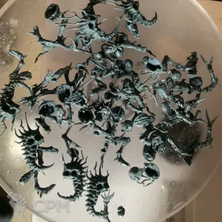 Описание картинки Tyranids Malstrain Genestealer от Хитрый гретчин  по цене 500руб | Свободный Рынок Миниатюр - СРМ