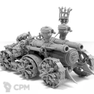 Описание картинки IRON DAEMON WAR ENGINE. от Серж по цене 2 700руб | Свободный Рынок Миниатюр - СРМ