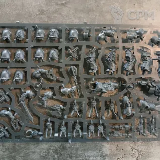 Описание картинки 5x Chaos Terminators, оригинал на литниках от Пилорама по цене 3 000руб | Свободный Рынок Миниатюр - СРМ