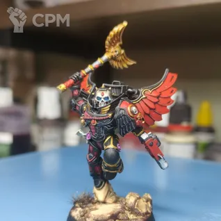 Описание картинки Blood Angels Chaplain With Jump Pack (литой) от Brushfire painting по цене 1 250руб | Свободный Рынок Миниатюр - СРМ