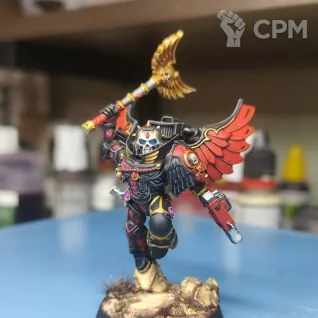 Описание картинки Blood Angels Chaplain With Jump Pack (литой) от Brushfire painting по цене 1 250руб | Свободный Рынок Миниатюр - СРМ