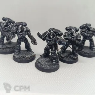 Описание картинки Intercessor Squad 1 от Яночка по цене 100руб | Свободный Рынок Миниатюр - СРМ