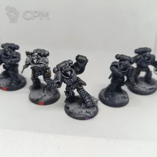 Описание картинки Intercessor Squad 3 от Яночка по цене 100руб | Свободный Рынок Миниатюр - СРМ