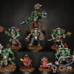 Описание картинки Команда Wrecka Krew для Kill Team + карты, токены и книга (brutal and cunning) от Leenkor по цене 100руб | Свободный Рынок Миниатюр - СРМ