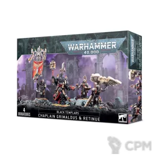 Описание картинки [Предзаказ] Chaplain Grimaldus and Retinue от MiniaturesFAN по цене 5 964руб | Свободный Рынок Миниатюр - СРМ