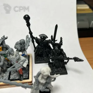 Описание картинки Empire Crossbowmen + Capitan + 2 Mage от Cleric по цене 100руб | Свободный Рынок Миниатюр - СРМ