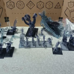 Описание картинки Dark Elves army от deEvial по цене 100руб | Свободный Рынок Миниатюр - СРМ