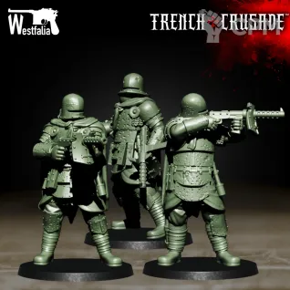 Описание картинки Combat Engineer Red Brigade от Age of Printmar по цене 60руб | Свободный Рынок Миниатюр - СРМ