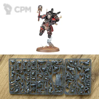 Описание картинки Chaplain with Jump Pack от Artsart по цене 100руб | Свободный Рынок Миниатюр - СРМ