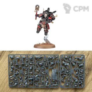 Описание картинки Chaplain with Jump Pack от Artsart по цене 100руб | Свободный Рынок Миниатюр - СРМ