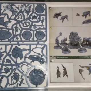 Описание картинки Warhammer Underworlds Hrothgorn’s Mantrappers от User37833 по цене 500руб | Свободный Рынок Миниатюр - СРМ