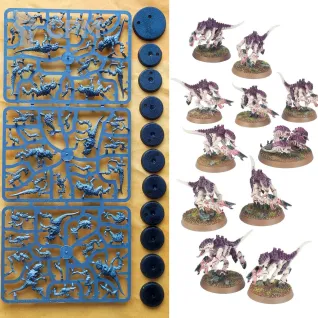 Описание картинки Termagants от aldger по цене 1 200руб | Свободный Рынок Миниатюр - СРМ