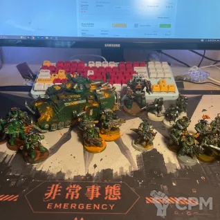 Описание картинки Space Marine's Salamanders армия от Warp_shop по цене 100руб | Свободный Рынок Миниатюр - СРМ