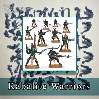 Описание картинки Kabalite Warriors от SaJRa по цене 300руб | Свободный Рынок Миниатюр - СРМ