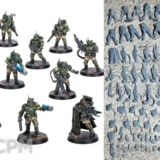 Описание картинки Kasrkin: Kill Team от 3Д-Печка по цене 600руб | Свободный Рынок Миниатюр - СРМ