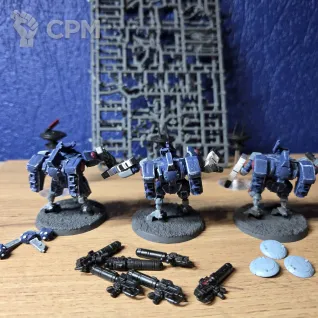 Описание картинки Crisis battlesuit 3 оригинал от omegon92 по цене 100руб | Свободный Рынок Миниатюр - СРМ