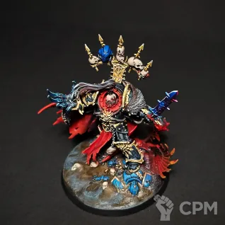 Описание картинки Abaddon the despoiler от "Малярный Скитарий"  по цене 100руб | Свободный Рынок Миниатюр - СРМ