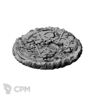 Описание картинки Demon Summoning 60mm Round Base Topper от 3Д печать миниатюр по цене 333руб | Свободный Рынок Миниатюр - СРМ