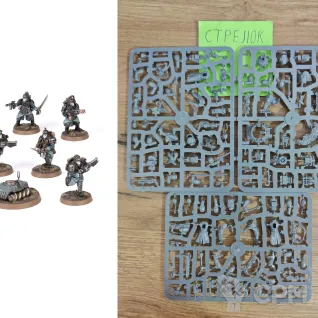 Описание картинки Krieg Combat Engineer Team (Оригинал) от CTPEJIOK по цене 3 500руб | Свободный Рынок Миниатюр - СРМ