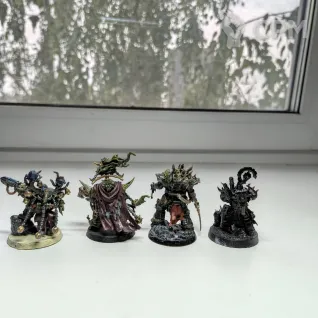 Описание картинки Death Guard Army - 44 Models от Warp_shop по цене 500руб | Свободный Рынок Миниатюр - СРМ