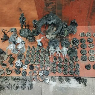 Описание картинки Армия некронов/Necrons Army (примерно 3500pts) от Joyin по цене 1 000руб | Свободный Рынок Миниатюр - СРМ