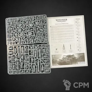 Описание картинки Legiones Astartes Sicaran Battle Tank Оригинальные цельные литники от LDBits по цене 100руб | Свободный Рынок Миниатюр - СРМ