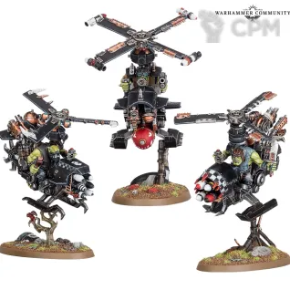Описание картинки Deffkoptas x3 от Miniatures Broker по цене 100руб | Свободный Рынок Миниатюр - СРМ