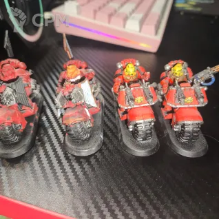 Описание картинки Старые байки Blood Angels от Taret по цене 100руб | Свободный Рынок Миниатюр - СРМ