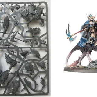 Описание картинки Lord-Vigilant on Gryph-Stalker (ориг c базой) от eidolon62 по цене 100руб | Свободный Рынок Миниатюр - СРМ