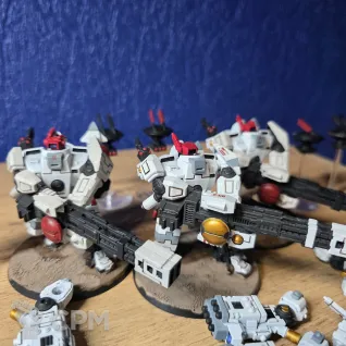 Описание картинки Broadside battlesuit x3 оригинал от omegon92 по цене 100руб | Свободный Рынок Миниатюр - СРМ