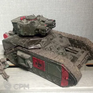 Описание картинки Macharius Vulcan tank от Xero по цене 1 500руб | Свободный Рынок Миниатюр - СРМ
